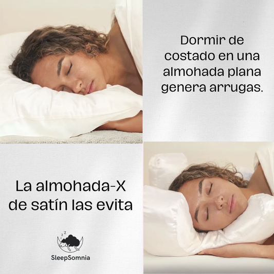 Almohada-X Anti Arrugas de Satin